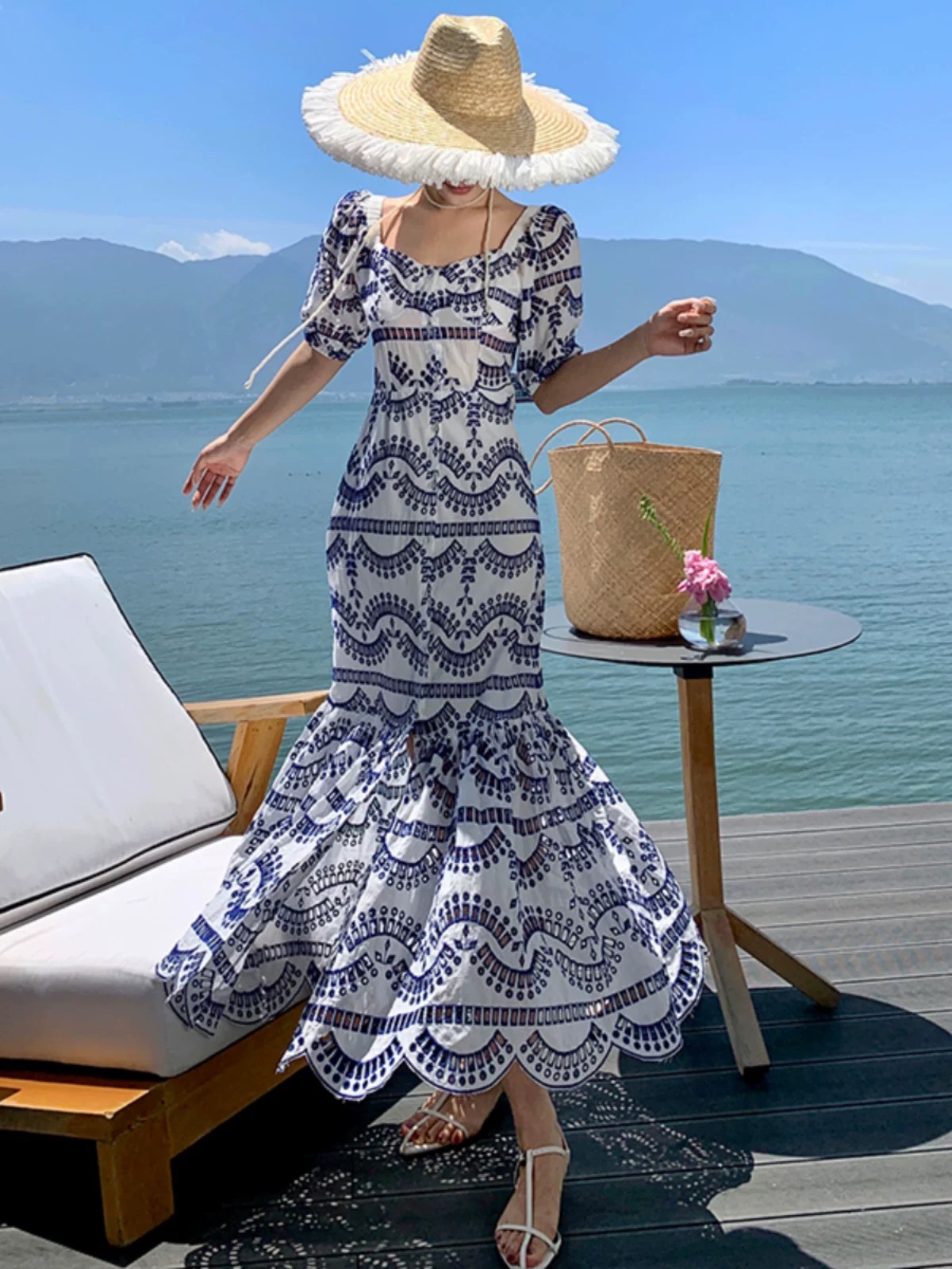 Meet someone new lace dress CD919 images